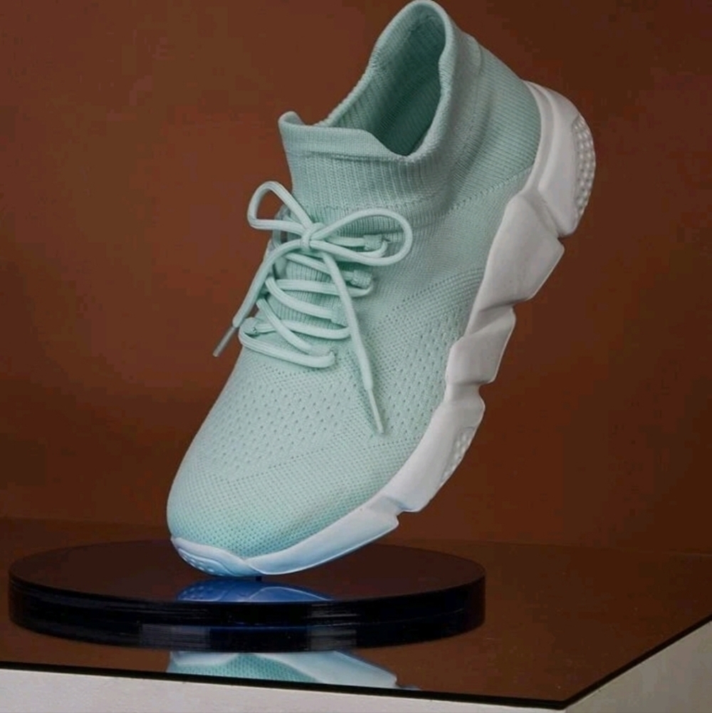 Green Tennis Shoes